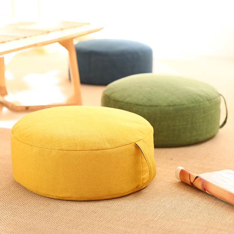 Meditation Cushion Zafu - Moderne Bodenmatte Sitzkissen Tatami-Matte Zafu Meditationskissen