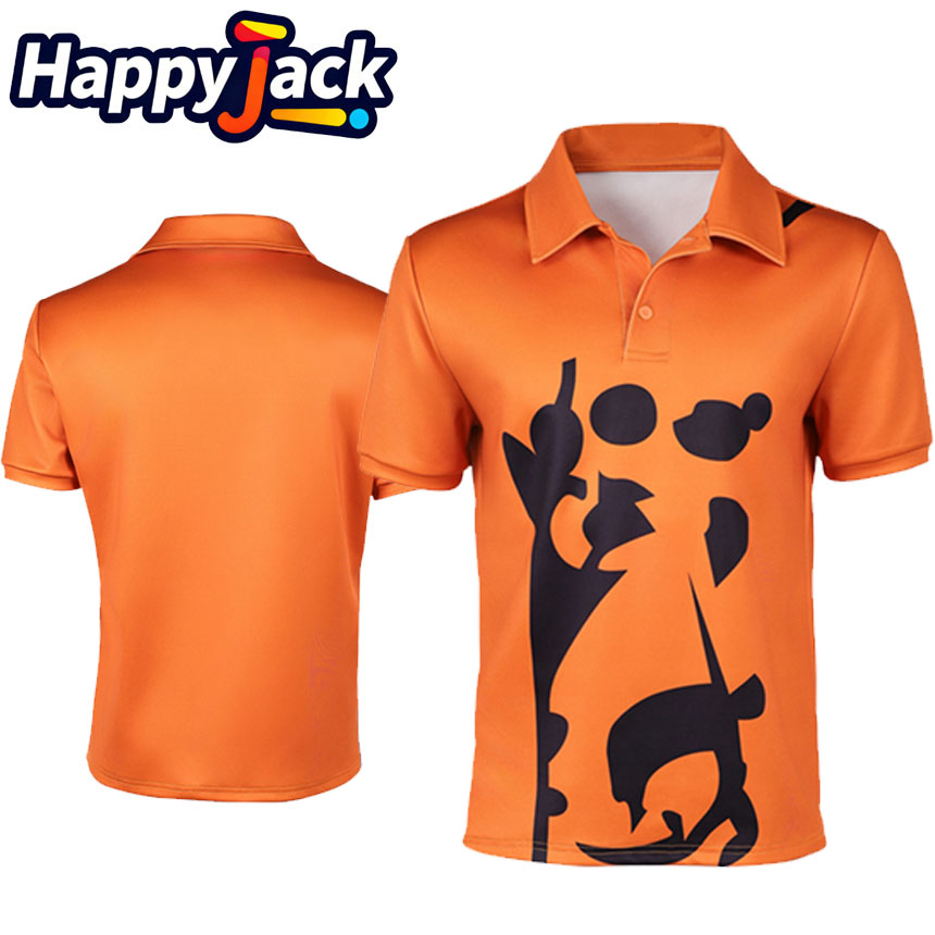 Health & Wellness Expo - Sanji Cosplay Orange T-Shirt Kostüm Film-Piraten-Rollenspiel