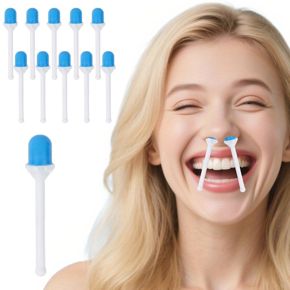 Bite Away Heat Stick - 10 Stück Einweg-Nasenhaar-Wachsstäbchen, tragbar, sicher für