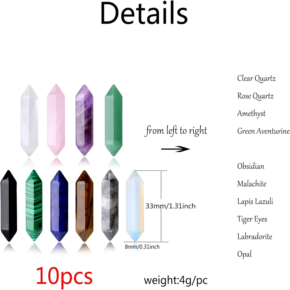 10 Stück Heil kristalle Steine – Healing Crystal Set Bewertung und Preis