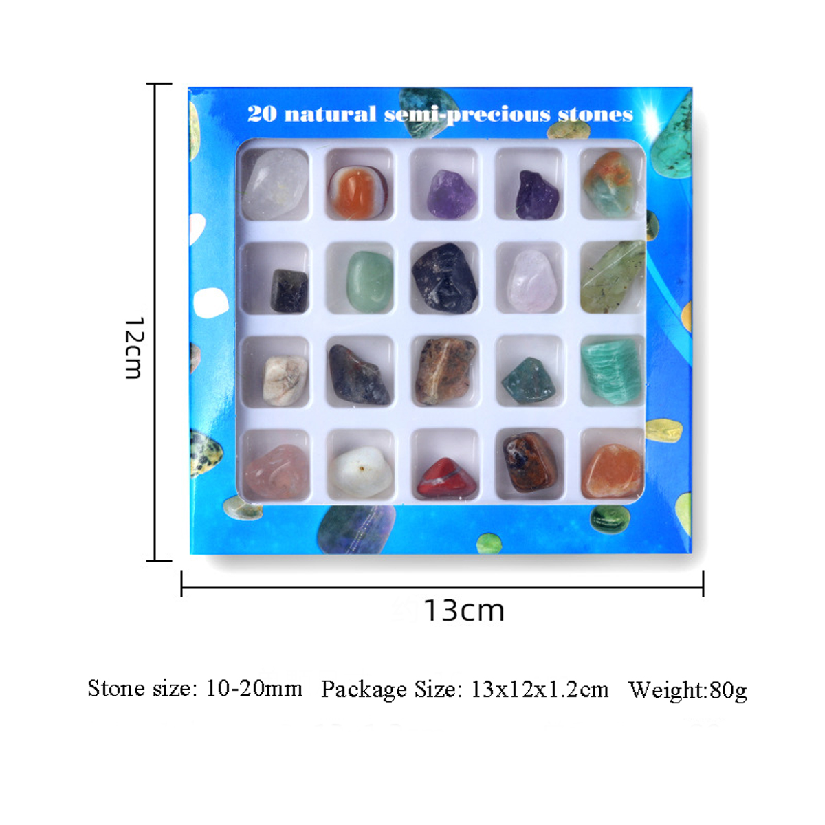 20-teiliges Kristall-Chakra-Se – Healing Crystal Set Bewertung und Preis