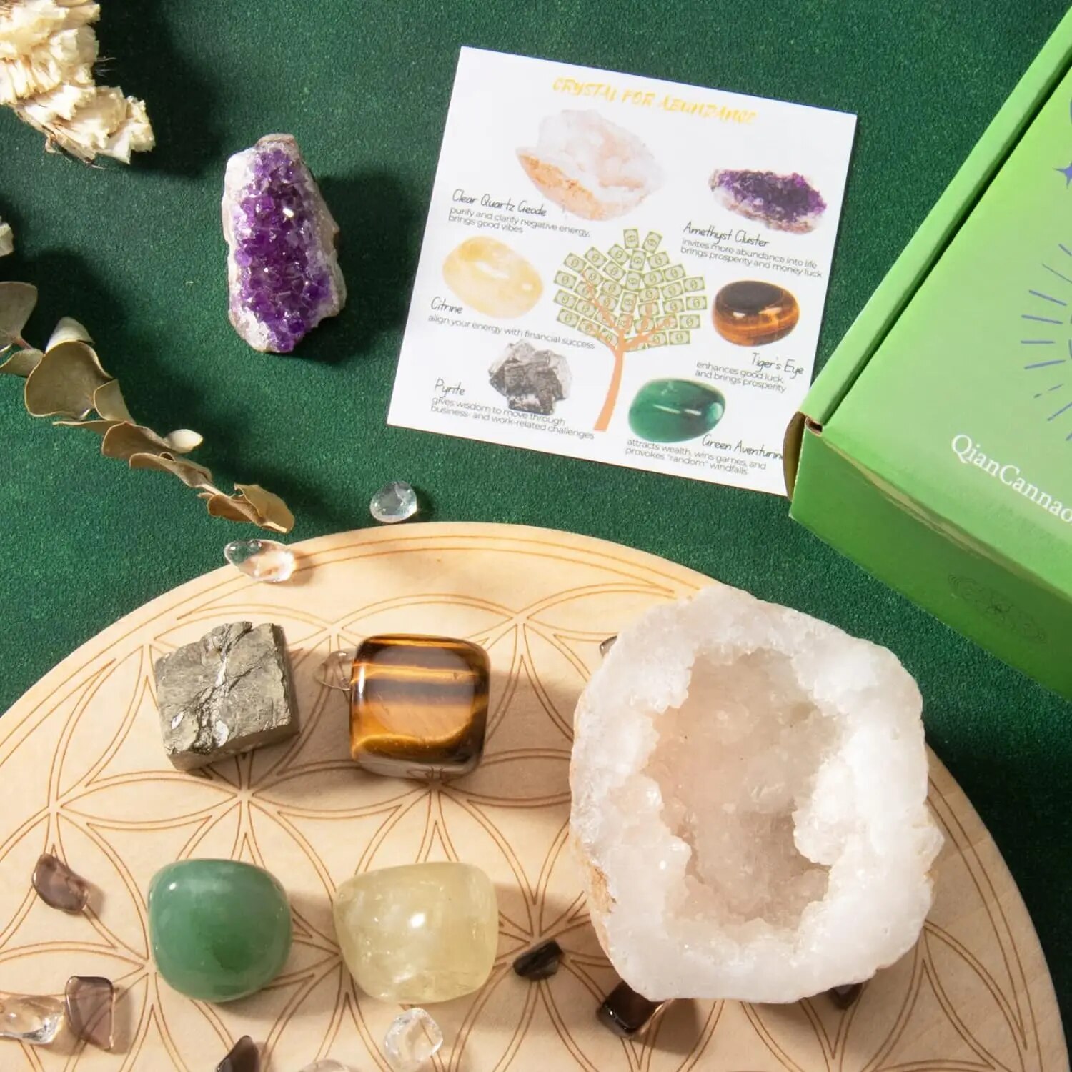 Kristalle und Heilsteine-Set f – Healing Crystal Set Bewertung und Preis