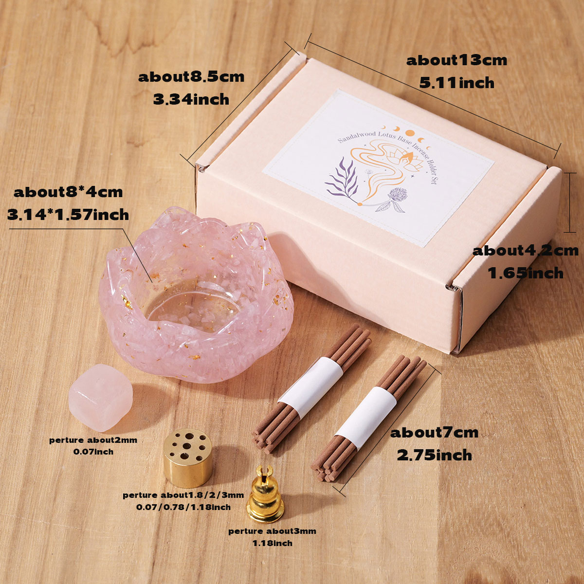1 Satz natürliche Kristall Tro – Healing Crystal Set Bewertung und Preis