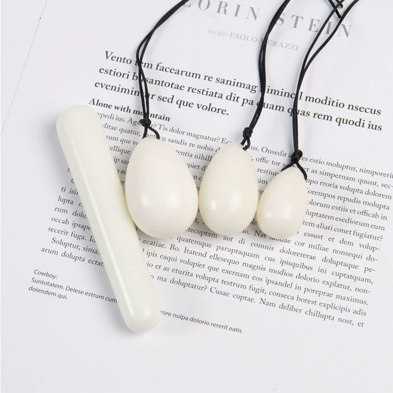 Weiße Jade gebohrte Eier Set Y – Healing Crystal Set Bewertung und Preis