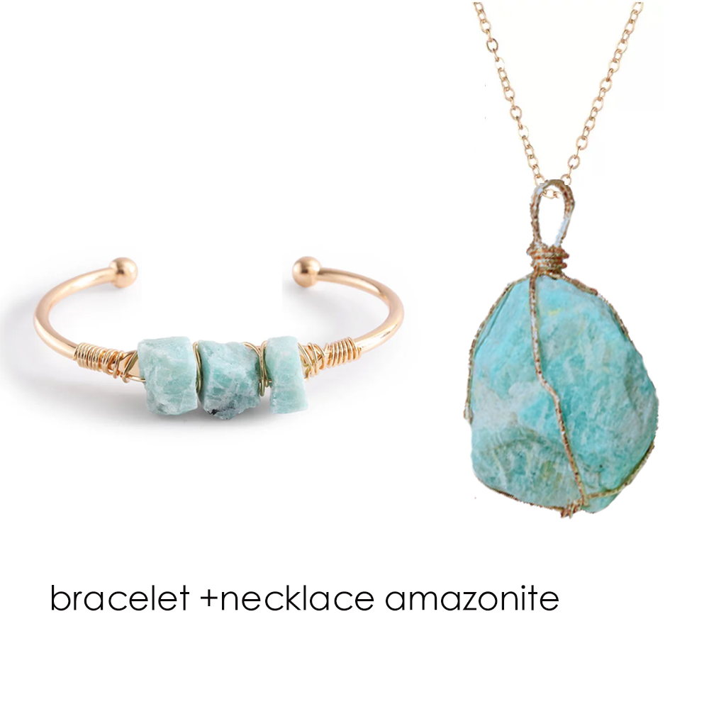 Armreifen aus Naturstein mit o – Healing Crystal Set Bewertung und Preis