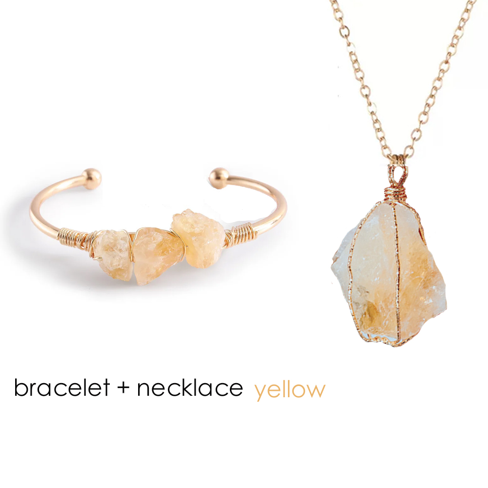 Armreifen aus Naturstein mit o – Healing Crystal Set Bewertung und Preis